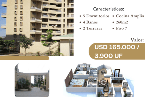 Afiche Venta Departamento India