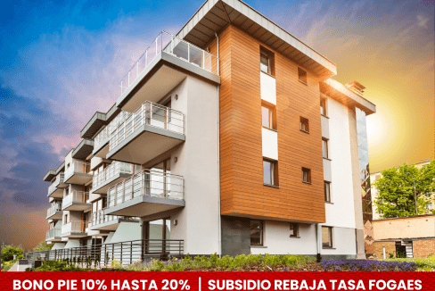 Blue and red modern simple real estate listing instagram post